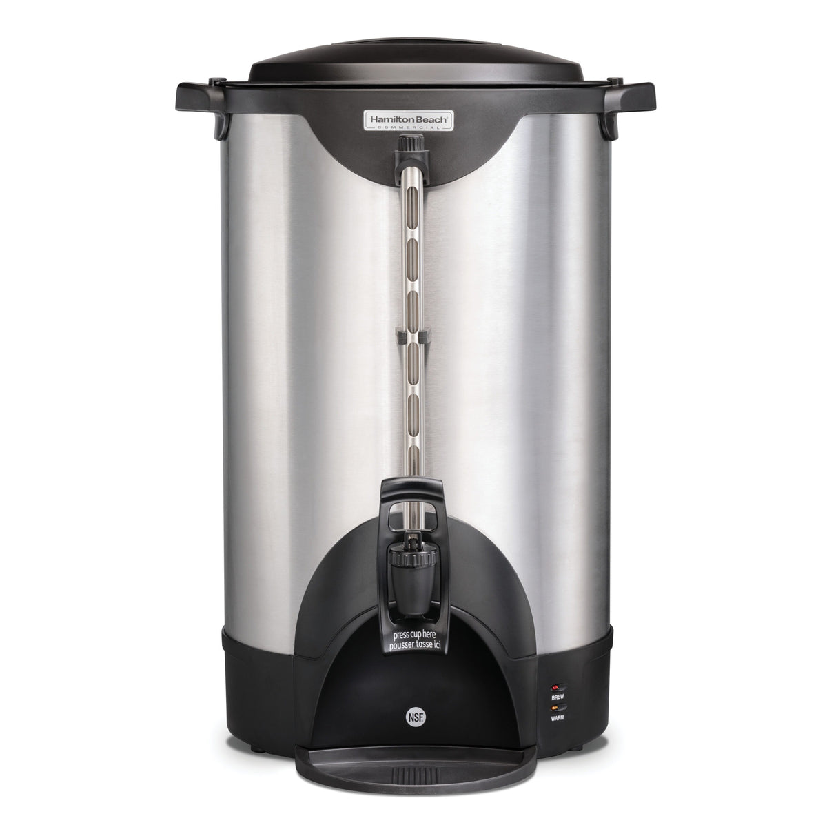 Hamilton Beach Stainless Steel Coffee Urn, 120V - 100 Cups (5 oz.)