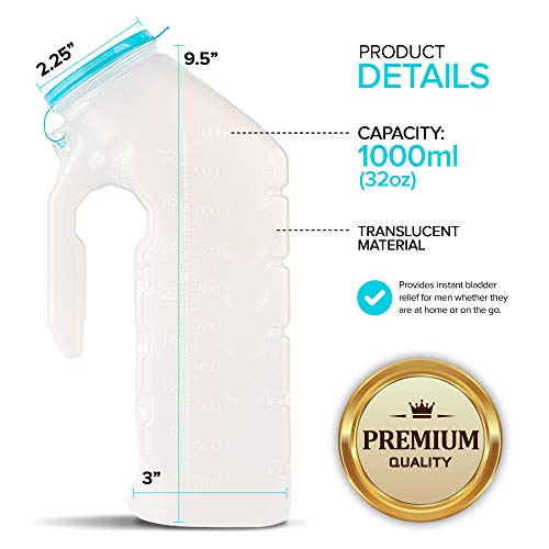 Stock Your Home 30 Pack / White / 30 Male Urinals