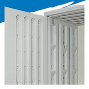 Iceberg Platinum / 36" W x 22" D x 72" H / 1 Storage Cabinets