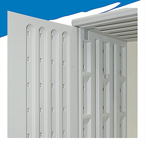Iceberg Platinum / 36" W x 22" D x 72" H / 1 Storage Cabinets