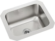 Elkay ELUH129DBG Lustertone Classic Single Bowl Undermount Stainless Steel Bar Sink Kit