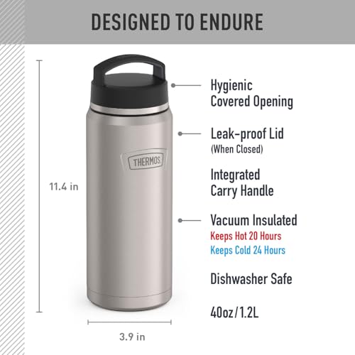 THERMOS Matte Stainless Steel / 40 Ounces / Classic Thermoses