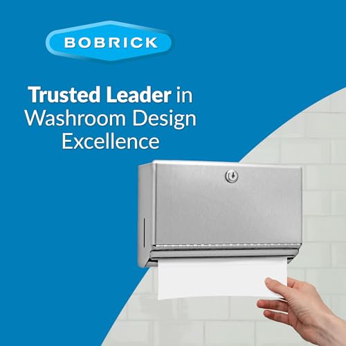 Bobrick 7-1/8" / Satin / Stainless Steel Categories
