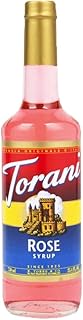 Torani Rose Syrup, 750 ml Bottle