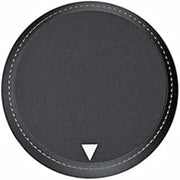 Black Aluminum Potentiometer Control Knob round Shape with Simple Rational Structure Design, Lightweight for Guitar and Bass and Suitable for DIY Sound Equipment