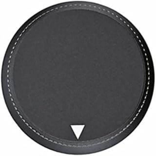 Black Aluminum Potentiometer Control Knob round Shape with Simple Rational Structure Design, Lightweight for Guitar and Bass and Suitable for DIY Sound Equipment