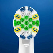 Genuine Original Braun Floss Action Replacement Rechargeable Toothbrush Heads Refill (9 Count) by Oral-B – 9 Count (Pack of 1), White, Pack of 9, Model 91382232