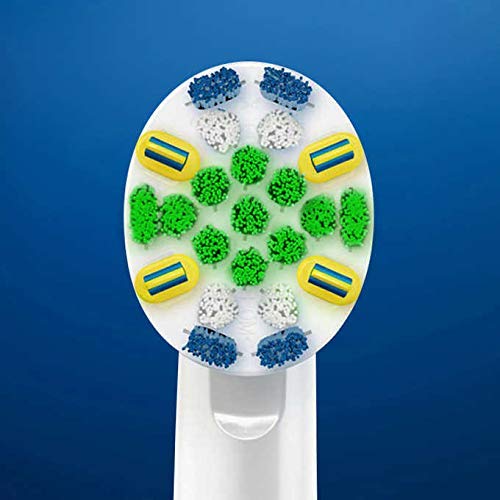 Genuine Original Braun Floss Action Replacement Rechargeable Toothbrush Heads Refill (9 Count) by Oral-B – 9 Count (Pack of 1), White, Pack of 9, Model 91382232