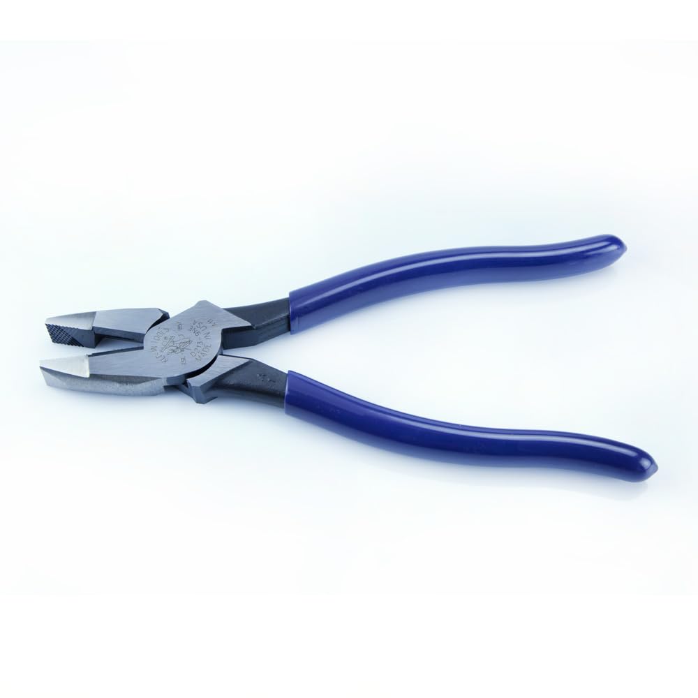 Plier Set by KLEIN TOOLS – 8-Inch (3-Piece), Alloy Steel, Red, Model 80020