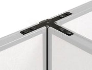 Global Industrial Connector Kit for 76" H Panel Without Cable, Three Way