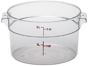 Cambro RFSCW2135 Camwear Round Storage Container, 2 Qt.