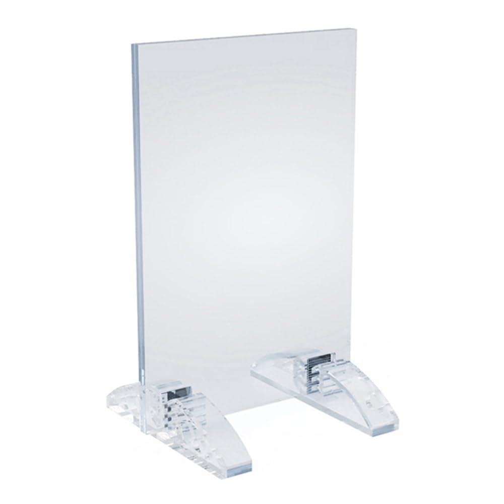 Azar Displays 5.5 in x 8.5 in Vertical or Horizontal / Clear / 1 Store Sign Holders