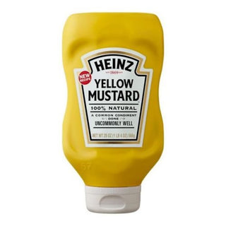 Yellow Mustard by HEINZ – Pack of 12