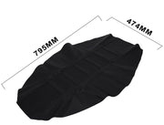 Motorcycle Seat Cover for Cobra CX50 FWE 30th Anniversary by freenximi – normal, Black, Model 175579_FShengli-26773318-03