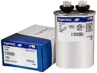 CPT00554-10 uf MFD 440 Volt VAC - Trane Oval Run Capacitor Upgrade