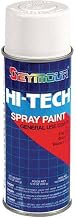 Seymour Hi-Tech Enamel 12 Oz. Flat White 6 Cans/Case