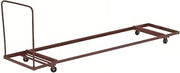 National Public Seating Folding Table Dolly - Dark Brown, 74in.Lx 31in.W x 43in.H, Model Number DY-3072