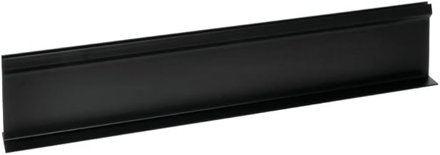 Divider BlackT Shape for Parsley Runner with Aluminum Support Plastic - 18" L x 3 1/2 H