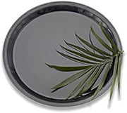 ConServe Round Black Tray, 18 inch - 25 per case.