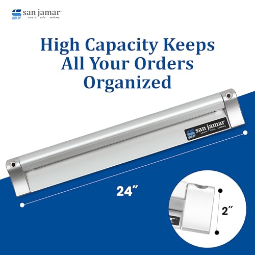 San Jamar 24" / 24 Inches / Check Rack Guest Checks