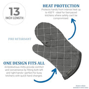 Carlisle FoodService Products Canela / 17" (Pack of 3) / 1 Oven Mitts