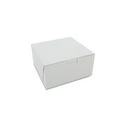 SOUTHERN CHAMPION TRAY 6" Length x 6" Width x 3" Height / White / 250.0 milliliters Bakery Take Out Containers