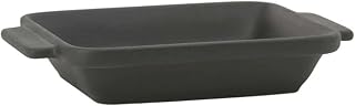 Tuxton Accessories Matte Black Solid Color 7-Ounce Rectangular Side Dish, Case of 12, Black; Scratch Resistant; Chip Resistant; Lead & Cadmium Free; Dishwasher, Microwave, Oven Safe