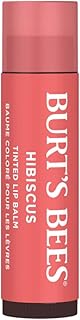 Burt's Bees Burts Bees 100% Natural Tinted Lip Balm, Hibiscus with Shea Butter & Botanical Waxes 1 Tube