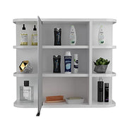 DEPOT E-SHOP White / Modern / 1 Medicine Cabinets