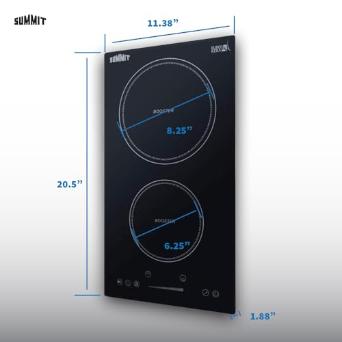 Summit Appliance Black / 12 Inch / 1 Cooktops