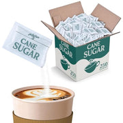 Stock Your Home White / 0.09 Ounce (Pack of 250) / 250 White Granulated Sugar