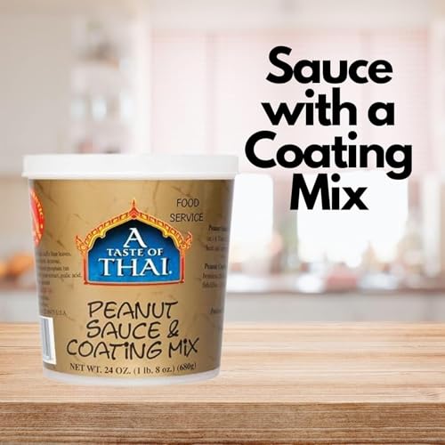 A Taste of Thai Peanut Sauce & Coating Mix / 3 Pack / 3 Peanut Sauce