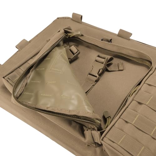Barska Dark Earth / 46" / Barska Bi12552 Loaded Gear Rx-600 46" Tactical Padded Rifle Bag Soft Rifle Cases