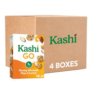 Kashi Honey Almond Flax Crunch / 14 Ounce (Pack of 4) / Crunch! Honey Almond Flax Cold Cereal