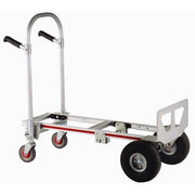 Magliner Gray / 17.5"L x 60.25"W x 5.5"H / Pneumatic Hand Trucks
