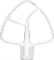 KitchenAid K45B Flat Beater for 4.5 Qt Tilt Head Stand Mixers, White | Compatible with select KitchenAid Models, Durable Coated Metal, Ideal for Mixing Batters and Dough