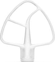 Flat Beater for 4.5 Qt Tilt Head Stand Mixers by KitchenAid – 4.5 Qt, 4.3 liters, Plastic, White, Model K45B