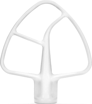 Flat Beater for 4.5 Qt Tilt Head Stand Mixers by KitchenAid – 4.5 Qt, 4.3 liters, Plastic, White, Model K45B