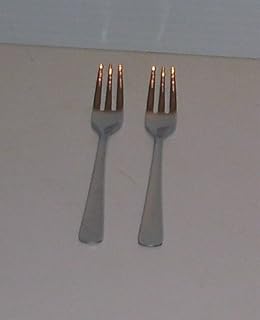 HIC Harold Import Co. Stainless Steel Cocktail Hors d'oeuvres Fork HF4SS-HIC