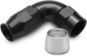 Vibrant Performance Hose End Fitting PTFE 90 Degree -10AN