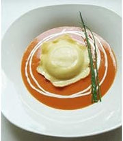 San Rallo Wavy Hexagon Four Cheese Ravioli, 6 Pound -- 1 each.