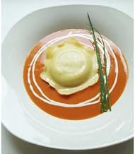 San Rallo Wavy Hexagon Four Cheese Ravioli, 6 Pound -- 1 each.