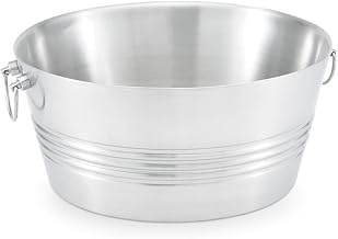 Vollrath 47225 Double Wall Conical Stainless Steel Beverage Bin