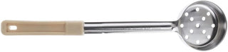 HUBERT 3 oz Perforated Portion Server Stainless Steel with Beige Plastic Handle - 13 3/10"L