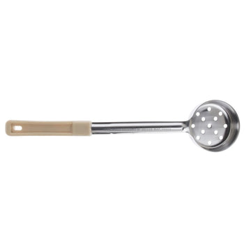 3 oz Perforated Portion Server Stainless Steel with Beige Plastic Handle - 13 3/10"L by HUBERT – Stainless Steel, Silver