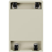 Hirsh Industries Clear / Putty / One Size Mobile File Cabinets