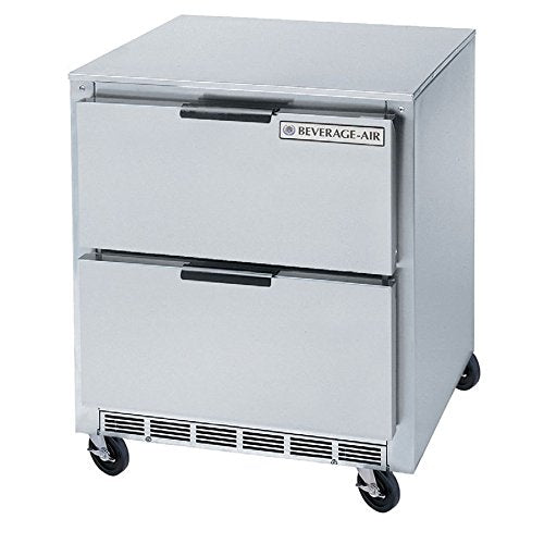 Beverage-Air Commercial Undercounter 27" by Beverage Air – Stainless-Steel, Model UCRD27A-2