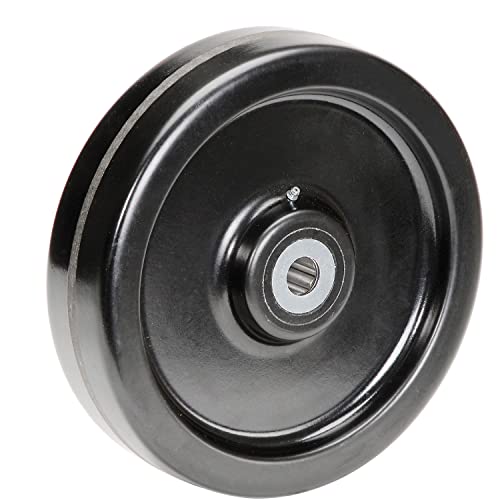 Molded Plastic Wheel - Axle Size by Casters, Wheels & Industrial Handling – 12 inches, Plastic, Model CW-1230-PHRB