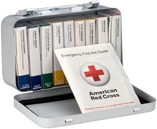 First Aid Only 10 Unit First Aid Kit, Weatherproof Steel