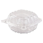 Clearseal Plastic Sandwich Hinged Container 125/Pack in Clear by DART – 21.5 liters, Plastic, Clear, Model DCCC57PST1